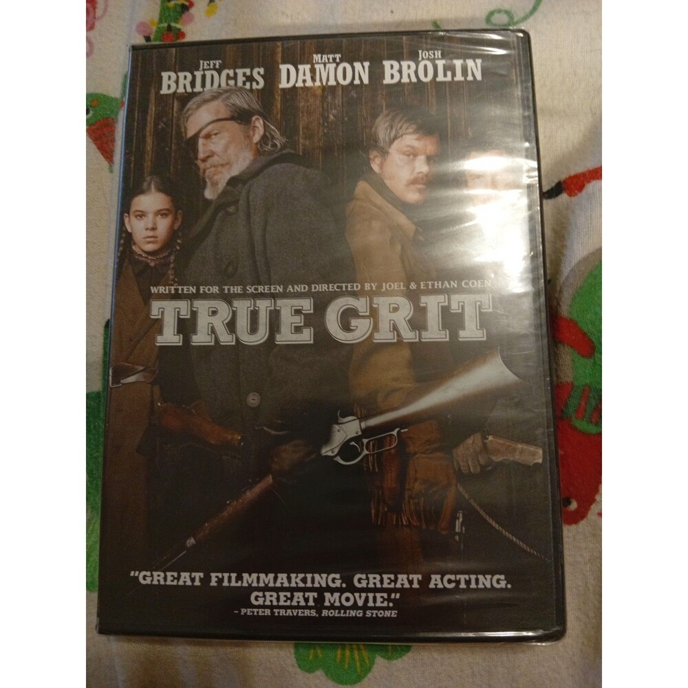 True Grit DVD Widescreen Jeff Bridges Matt Damon 2011 New & Sealed
